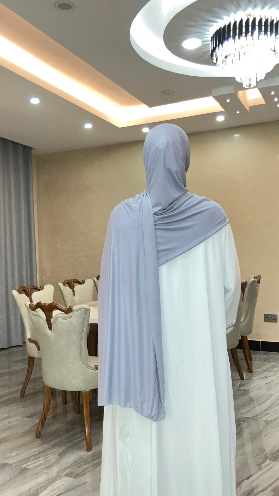 Periwinkle veil, reference 9533