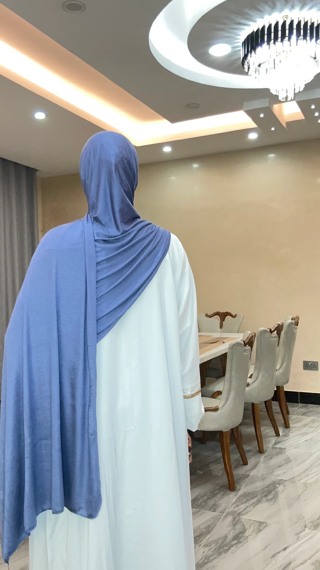Periwinkle veil, reference 9578