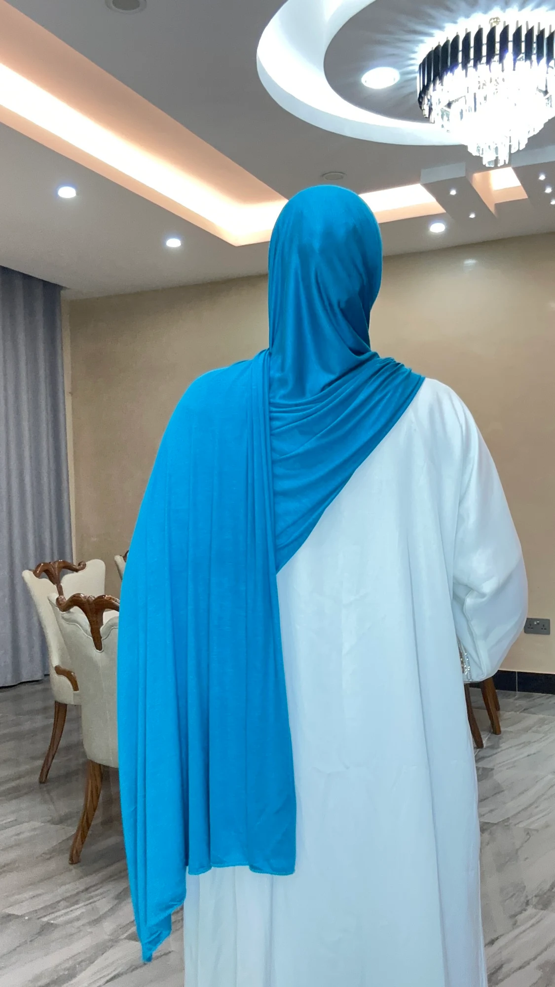 Turquoise veil, reference 9645