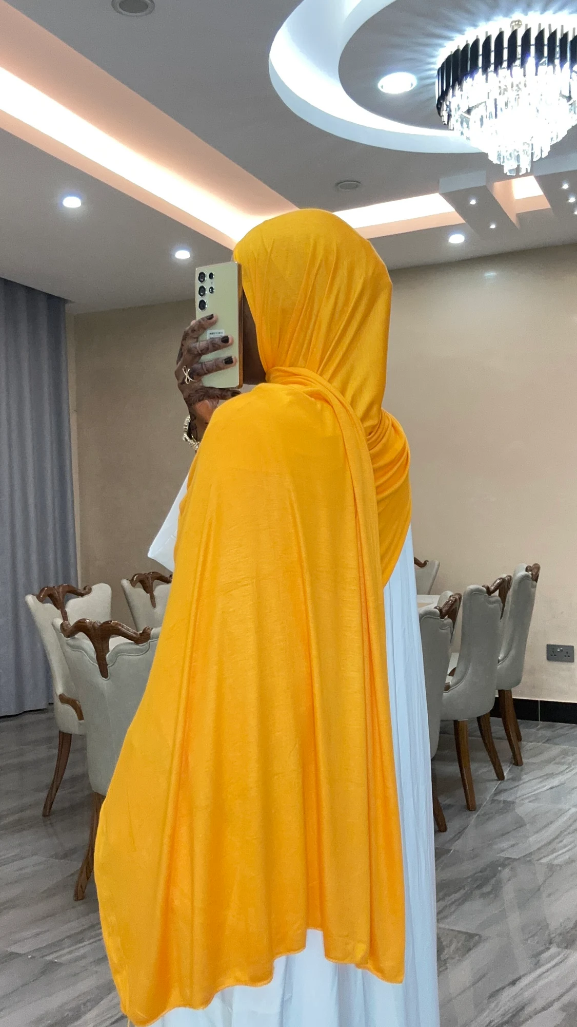 Mustard veil, reference 9687
