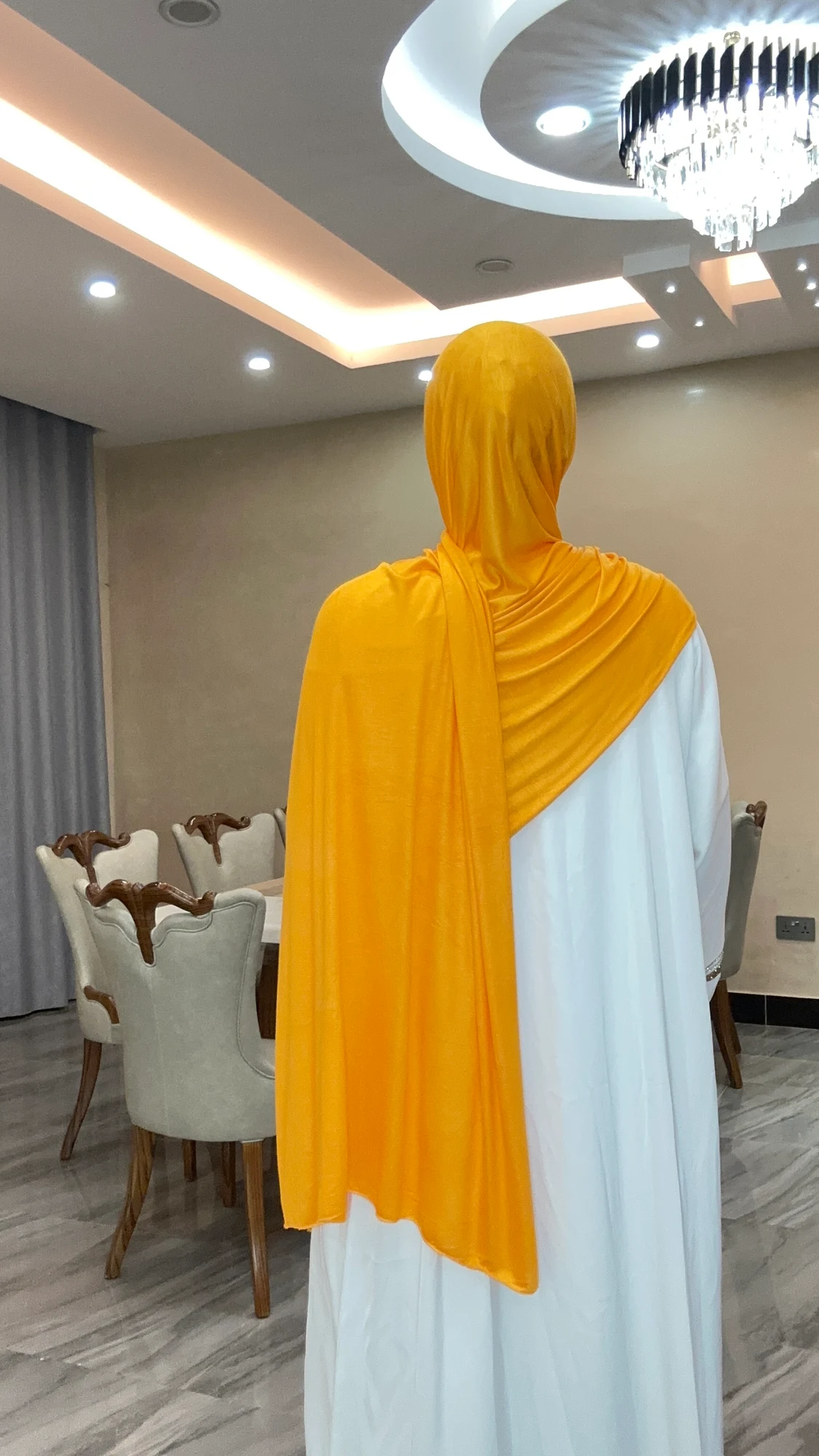 Mustard veil, reference 9701