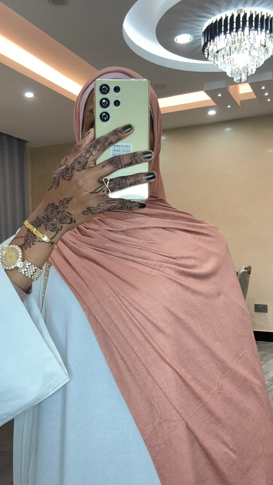 Rose veil, front view, reference 9853